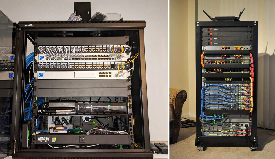 نصب و نگهداری رک های شبکه