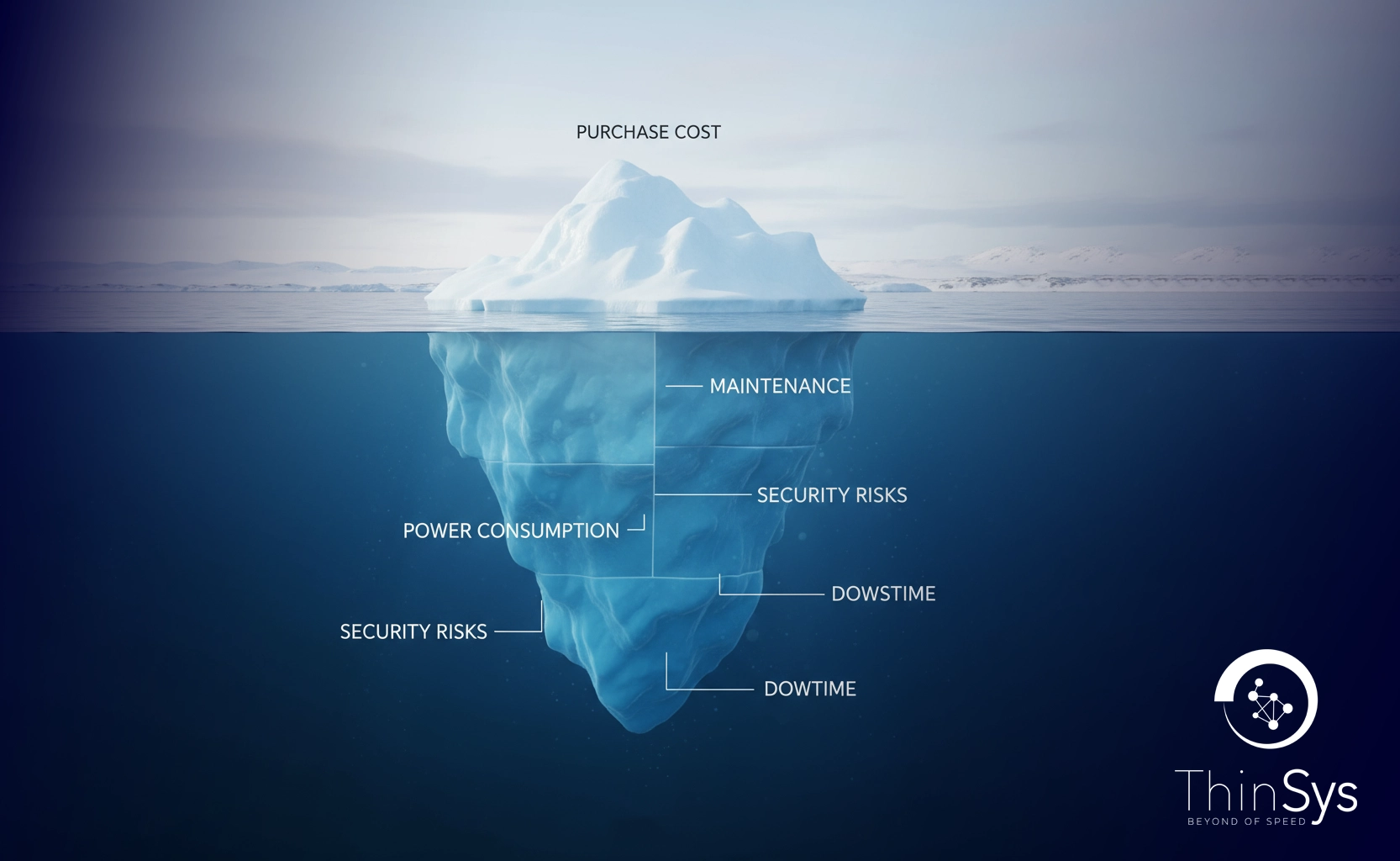 کوه یخ کوه یخ هزینه ها